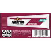 Tinactin Tolnaftate Athlete's Foot Treatment Antifungal Cream, 15G Tube