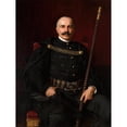 thumbnail image 2 of Kazimierz Pochwalski 15x18 Black Ornate Wood Framed Double Matted Museum Art Print Titled - Portrait of Eustachy Sanguszko (1896), 2 of 5