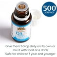 thumbnail image 4 of Natural Factors Vitamin D3 Drops 400 IU (10 mcg) for Kids, Supports Strong Bones and Immune Function, 0.5 Fl Oz, 4 of 8