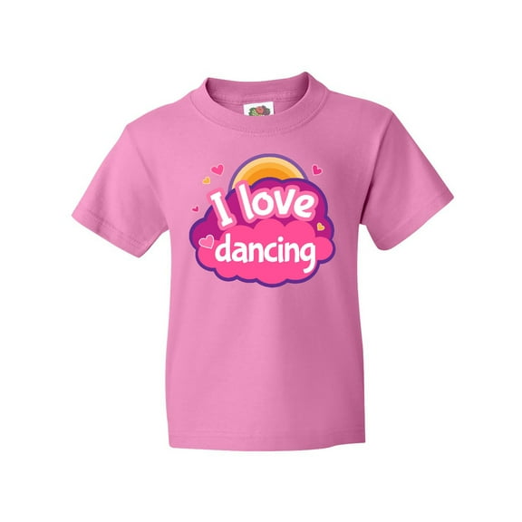 Inktastic I Love Dancing Dance Teacher Youth T-Shirt