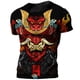 thumbnail image 1 of Camiseta con estampado de samurái para hombre, camisa holgada con cuello redondo, manga corta, estilo sorpresa, ropa de calle, Harajuku, verano, 3D, 1 of 4