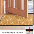 thumbnail image 3 of Yellow Puppy Dog Food Footprints Door Rugs,Washable Non Slip Door Mats Indoor,Decorative Door Mats,Entry Mat Indoor for Entrance,Bedroom,Kitchen,Bathroom,30"x17", 3 of 6