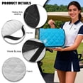 thumbnail image 6 of Psesaysky Golf Cart Seat Covers Universal Golf Cart Seat Blanket with 4 Pockets and Handle Fit for EZGO TXT RXV/Club Car DS Precedent Front Seats 2-Person Seats, Beach Starfish, 6 of 8