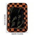 thumbnail image 3 of Zynviq Skeleton Hand Area Rugs 31.5" X 19.7" Halloween Throw Rug Polyester Multicolor Rectangular Washable Small Rug for Dorm, 3 of 8