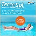 SwimWays Terra Sol Sonoma 2in1 Pool Float and Patio Chaise Lounge