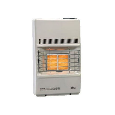 - Manual Control 9500 BTU Infrared Radiant LP Gas Vent Free Heater