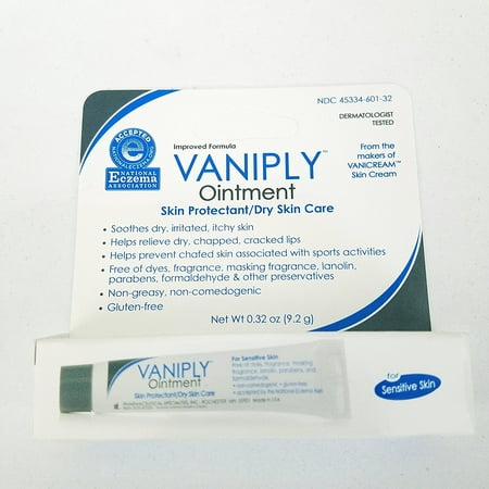 5 Pack Vaniply Ointment Skin Protectant Dry Skin Care, Non-Greasy, 0.32 Oz