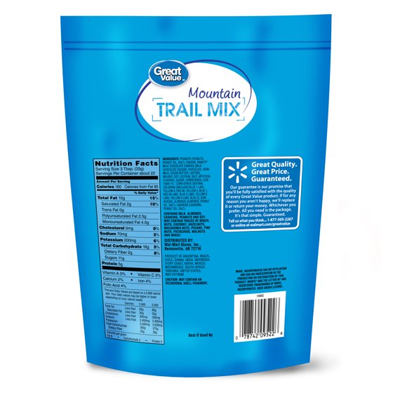 Trail Mix Nutrition Label Ythoreccio