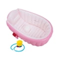 thumbnail image 4 of Bañera Inflable Para Bebé, Piscina Para Bebé, Lavabo De Ducha Portátil Plegable Para Recién Nacido, Color Rosa Con Bomba De Pie, 4 of 9