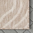 thumbnail image 4 of Well Woven Fallon Ludo Modern Tribal Beige 5'3" x 7'3" Hi-Lo Indoor/Outdoor Area Rug, 4 of 7