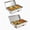 2*1/2Food Warmer, variant on 9QT Electric Chafing Dish Buffet Set with Digital Temperature Control, Stainless Steel Food Warmer with Warming Tray and Lid, Portable Catering Server for Parties Weddings Banquets, 23x14x11 Inch
