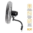 thumbnail image 2 of Ventilador De Pared Industrial 30 Pulgadas Aluminio Kingsman, 2 of 6