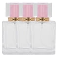 thumbnail image 4 of Set de Botella de perfume Spray de Vidrio Transparente Recargable dispensación de líquido 50ml 3pcs, 4 of 7