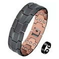 thumbnail image 5 of 3X Copper Bracelet for Men Triple Ultra Strength Magnets with Adjustable Sizing Tool Pure Copper Magnetic Bracelet & Ring Set, 5 of 9