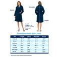 thumbnail image 5 of TowelSelections Women's Robe, Turkish Cotton Short Terry Bathrobe X-Small Moonless Night, 5 of 5