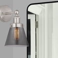 thumbnail image 3 of 616-1W-SN-G63 Innovations Lighting Cone - 1 Light Wall Sconce In Industrial Style-10 Inches Tall and 6.5 Inches Wide-Brushed Satin Nickel Finish-Light, 3 of 3