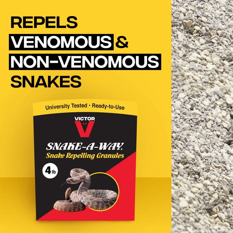 Victor Snake-A-Way Snake Repellent Granules, 4 lb Bag photo 2