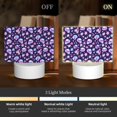 thumbnail image 3 of Fotbe crystal Skull flower cool Pattern Acrylic Night Light Gift with 3 Color ModesTouch-Sensitive LED Lamp Perfect Gift for Mother's Day, Birthday, or Christmas, 3 of 9