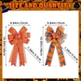 thumbnail image 3 of Large Autumn Ribbon Bow Fall Bows for Wreaths Fall Tree Bow Decor Thanksgiving Assorted Ribbon Bow Halloween Bow Decorations Fall Farmhouse Wreath Fall Wreath Ribbons for Front Doo, 3 of 6