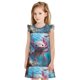 thumbnail image 1 of Fotbe Cute Underwater Axolotl Vestido de Dormir para Niñas de 3 a 10 Años, Mangas Cortas, Estilo Princesa, Pijama Camisón con Mangas Voladas-Medium, 1 of 6