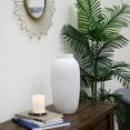 thumbnail image 6 of Better Homes & Gardens Indoor Speckled Ribbed Ceramic Vase, 16", White, 6 of 8