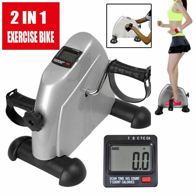Aerobic Bicycle Exercise Stationary Foot-Hand Pedal Trainer Fitness Stepper 