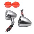 thumbnail image 2 of Motorcycle Turn  Light, Waterproof LED Turn  with Premium Light Tubes for Motorcycle, Front Turn  Lamp Made of  Aluminum Alloy, Easy to Install, Impact, 2 of 8