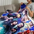 thumbnail image 3 of The Boys Flannel Blanket  Soft Sofa Bed Couch Throw Birthday Gift, 3 of 7