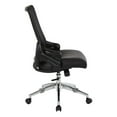 thumbnail image 4 of Black Bonded Leather Seat Chair with Screen Back Lock and Tilt Arms, 4 of 7