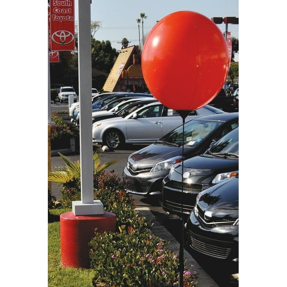 SSWBasics Reusable Balloon Stem With Ground Spike - For Use With 20" Reusable Vinyl