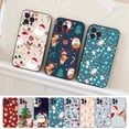 thumbnail image 2 of Funda de teléfono de Año Nuevo de dibujos animados de Navidad para iPhone 15 14 11 12 13 Mini Pro XS Max Cover 6 7 8 Plus X XR SE 2020 Funda Shell, 2 of 4