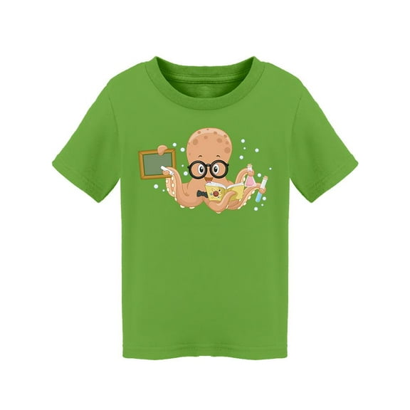 Octopus Chemistry Teacher T-Shirt Toddler -Image by Shutterstock, 5 Toddler