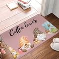 thumbnail image 5 of Daiia Coffee Gnome (2) Front Door Mat, Heavy Duty Durable Welcome Mat for Outdoor Indoor, Dirt Trapper Waterproof Super Absorbent Door Mat, 16" x 24", 5 of 9