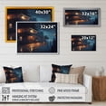 thumbnail image 4 of Designart City Under A Rainfall Canvas Wall Art, 4 of 5