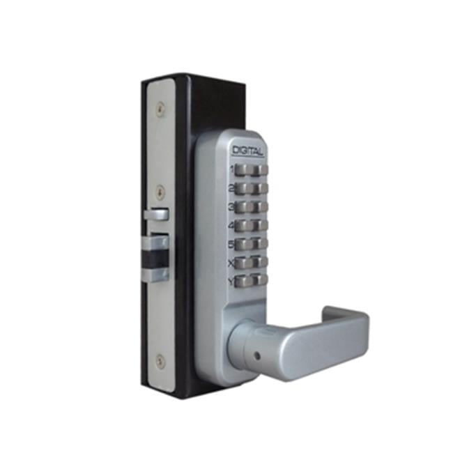 Lockey 2985SC Mechanical Keyless Narrow Stile Lever Handle Lock With