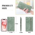 thumbnail image 4 of FALAN MULE Ultra Slim Thin Women Wallet RFID Blocking Card Holder Leather Bifold Ladies Wallet, 4 of 7