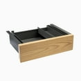 thumbnail image 1 of Desky Minimal Under Desk Drawer - White Oak Hardwood / Space Grey, 1 of 10