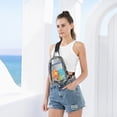 thumbnail image 7 of Tinyat Clear Sling Bag with USB Charging PVC Waterproof Crossbody Shoulder Bag for Men Women, 7 of 7