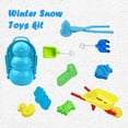 thumbnail image 5 of Kit para hacer bolas de nieve HUOGUO, juguetes de nieve de invierno para niños, 10 unidades, 5 of 5