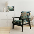thumbnail image 2 of Designart "Purple Enchanted Gardens" Upholstered Abstract Botanicals Accent Chair and Modern & Contemporary Arm Chair - Multiple Color & Pattern, 2 of 7