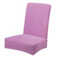 thumbnail image 1 of Comedor Boda Banquete Cubierta de silla Decoración Cubierta de asiento Poliéster Púrpura Sunnimix Fundas de silla de comedor, 1 of 8