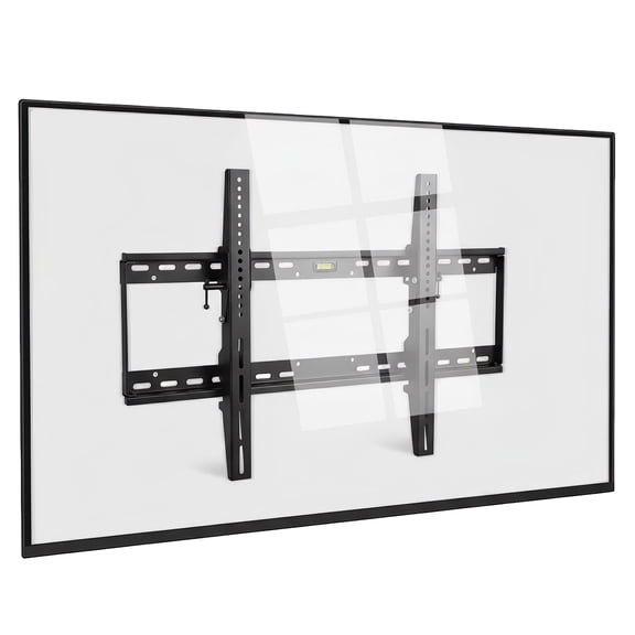 Mount-It!  Low Profile Tilting TV Wall Mount Bracket, Fits 37"-100" TVs, 165 lbs. Capacity