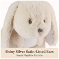 thumbnail image 4 of Peluche de peluche GUND Baby Clover Bunny para bebés, color crema, 4 of 9