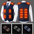 thumbnail image 1 of Heated Waistcoat For Men Women, Lightweight USB Electric Heated Clothing Waistcoat With 3 Heating Level, Waterproof Waistcoat For Fall/Winter, 1 of 9