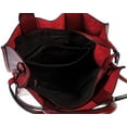 thumbnail image 4 of The Kyra Collection Luxurious Vintage Shoulder Bag (Wine Red), 4 of 5