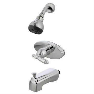 Empire Faucets U-YSL68ASLVR Single Lever Non-Metallic Anti-Scald Tub/Shower Diverter - Chrome