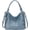 L Blue-2, variant on Hobo Handbag for Women Ladies Leather Tote Shoulder Bag Large Crossbody Bags(Blue)