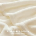 thumbnail image 6 of Fleece Blanket for Couch Beige, Super Soft Flannel Fuzzy Blanket Throw, Plush Cozy Blanket for All Seasons, Beige, Throw 50x60 Inches, 6 of 6