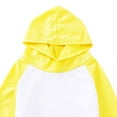 thumbnail image 5 of KPOPLK Toddlers and Babies' Zip Hoodie Sweatshirt(5-6 Years,Yellow), 5 of 5