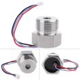 thumbnail image 2 of Transmisor de presión de modo plano G1/2 0-10/30/100/300/600bar Entrada 5v Salida 0,5 ~ 4,5 v Dc Sensor del transductor de película, 0-10bar Feliz Sencillez, 2 of 5